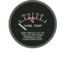 download Carburetor Air Temperature Gage clipart image with 315 hue color