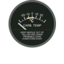 Carburetor Air Temperature Gage