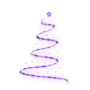 download Modern Christmas Tree 5 clipart image with 225 hue color