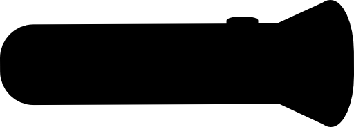 Flashlight Silhouette