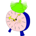 download Alarm Clock Is Angry clipart image with 45 hue color