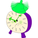 download Alarm Clock Is Angry clipart image with 90 hue color