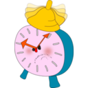 download Alarm Clock Is Angry clipart image with 0 hue color