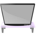 download Tv Set 7 clipart image with 90 hue color