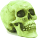 download Skull clipart image with 45 hue color