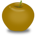 download Red Apple clipart image with 45 hue color