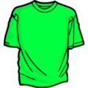 download T Shirt Red clipart image with 135 hue color