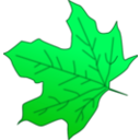 download Leaf 3 clipart image with 90 hue color