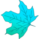 download Leaf 3 clipart image with 135 hue color