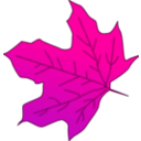 download Leaf 3 clipart image with 270 hue color