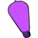 download Lightbulb 3 clipart image with 225 hue color
