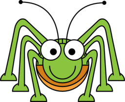 Cartoon Grasshopper