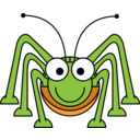 Cartoon Grasshopper