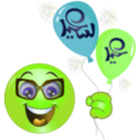 download Boy Balloons Smiley Emoticon clipart image with 45 hue color