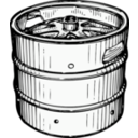 download Pony Keg clipart image with 270 hue color