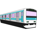 download Yamanote Train clipart image with 90 hue color