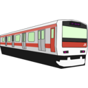 download Yamanote Train clipart image with 270 hue color