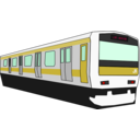 download Yamanote Train clipart image with 315 hue color