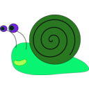 download Snail clipart image with 90 hue color