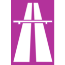 download Highway Traffic Sign clipart image with 180 hue color