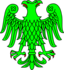 Aguila Bicefala Sinople Linguada Y Lampasada De Gules