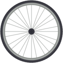 download Bikewheel clipart image with 45 hue color