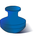 download Pot clipart image with 180 hue color