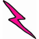 download Cheap Lightning Bolt clipart image with 270 hue color