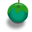 download Apple clipart image with 45 hue color