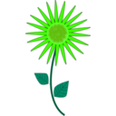 download Flower Sunflower clipart image with 45 hue color