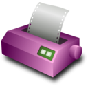 download Matrix Printer clipart image with 90 hue color