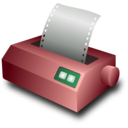 download Matrix Printer clipart image with 135 hue color