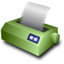 download Matrix Printer clipart image with 225 hue color