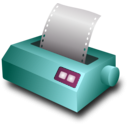 download Matrix Printer clipart image with 315 hue color