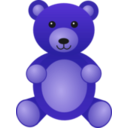 download Teddybear clipart image with 225 hue color