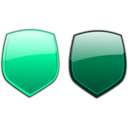 download Glossy Shields 7 clipart image with 135 hue color