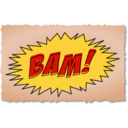 Bam Comic Book Sound Effect