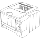 download Laser Printer clipart image with 45 hue color