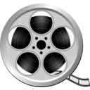 download Movie Icon clipart image with 315 hue color