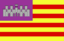 Flag Of Baleares Spain
