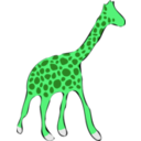 download Giraffe clipart image with 90 hue color