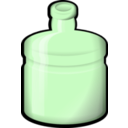 download Water Bottle clipart image with 270 hue color