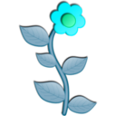 download Flower clipart image with 135 hue color