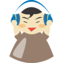 download Boy With Headphone3 clipart image with 0 hue color