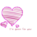 download Im Green For You clipart image with 225 hue color