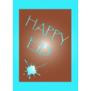 download Happy Eid clipart image with 135 hue color