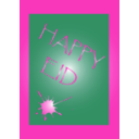 download Happy Eid clipart image with 270 hue color