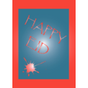 download Happy Eid clipart image with 315 hue color