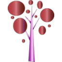 download Tree Icon clipart image with 270 hue color