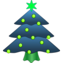 download Christmas Tree clipart image with 90 hue color